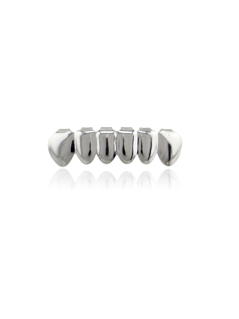 Позолоченные медью Hip Hop Grillz с твиловым узором - Набор на верхние и нижние зубы, Европейский бестселлер