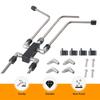 New AN4 LS Stainless Coolant Crossover Steam Vent Kit Compatible with for LS1  LS2, LS3, LS6, LS7, LS9 LSX Engines