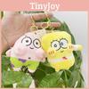 Soft Short Plush Spongebob And Patrick Star Figurine Keychain With Cute Design