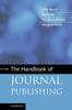 Книга The Handbook Of Journal Publishing by Douglas Lafrenier - Hardback