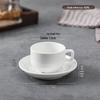 Набор ретро керамических кофейных чашек и блюдец Ding Le