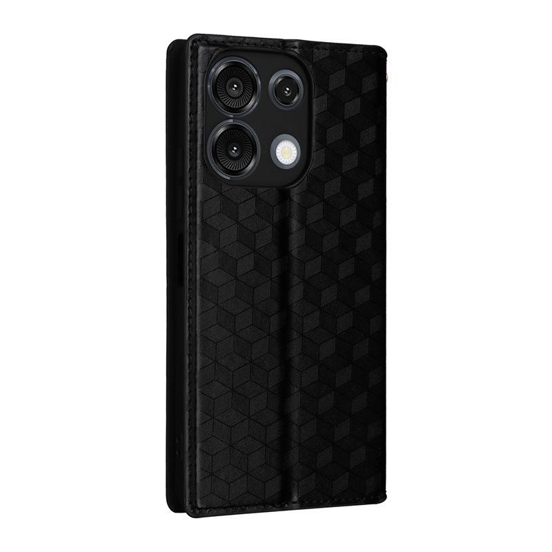 Совместимо с Umidigi G9 5G: Кожаный чехол для телефона Youmi G9 со слотом для карт, стерео-текстурой и магнитной крышкой-книжкой