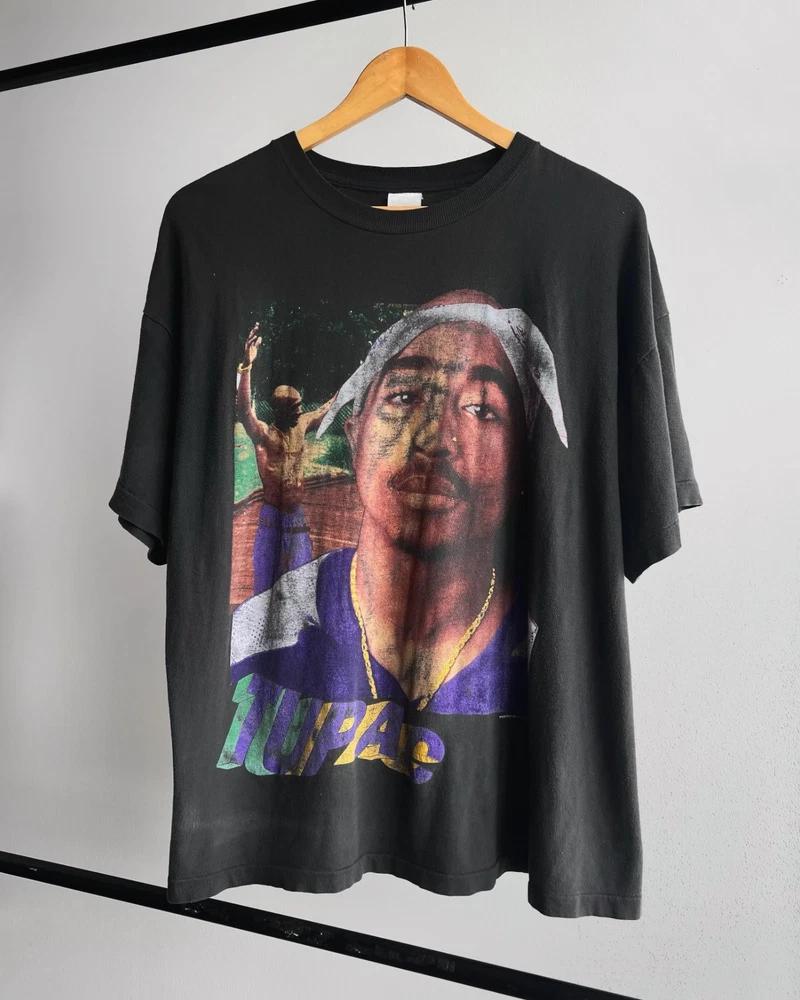 Vintage 1990s Tupac Its A Set Up So Keep Ya Head Up Tshirt
