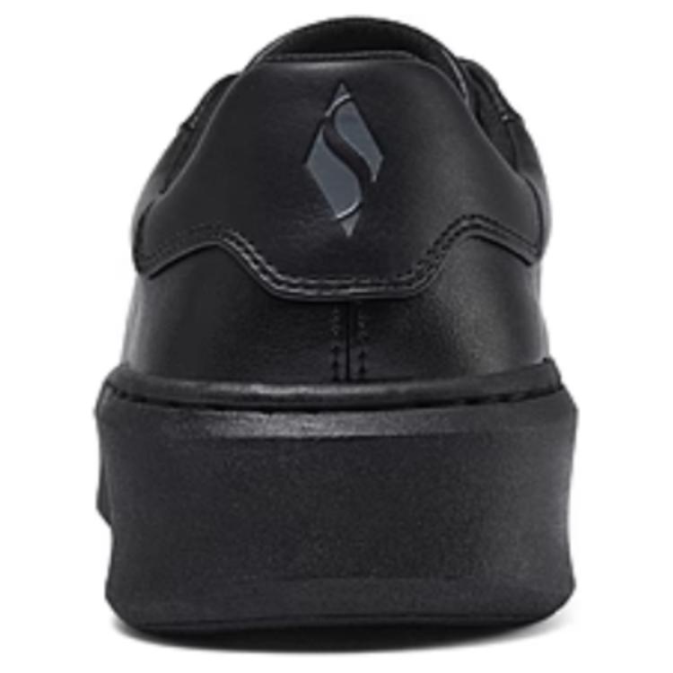 Skechers Кеды для скейтбординга Court Break Простые Универсальные Модные Амортизация Ударов Прочные Низкие Мужские кроссовки Черный 183175-BBK