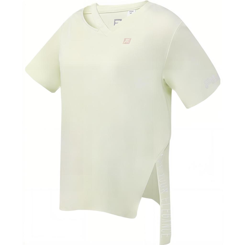 Fila 2023 Summer Loose Short Sleeve T-Shirt Women Tops Young-Sprout-Green A11W321123F-LG