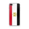 Coque - iPhone - Drapeau De l'Egypte - Silicone Souple - Protection Chocs, Rayures, Saleté