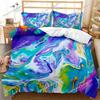 Marble Duvet Cover Set Tie Dye Modern Art Abstract Twin Bedding Set Double Queen King Microfiber Comforter 3D Print Quilt Cover