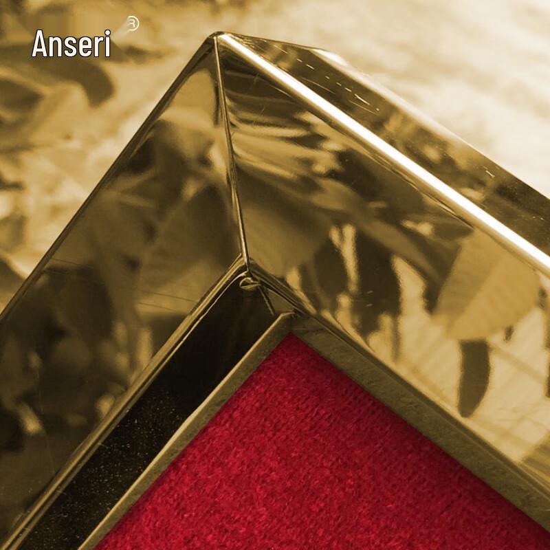 L-Shaped Stainless Steel Display Stand
