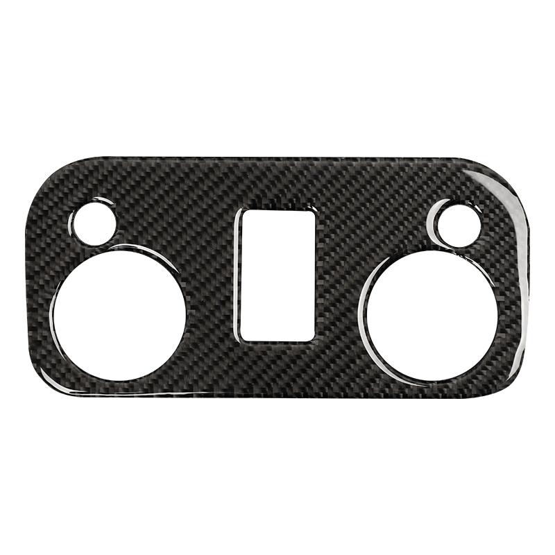 Для Ford Mustang GT 2015-2021 Аксессуары Углеродное волокно Интерьер Крыша автомобиля Панель плафона Наклейка Крышка Отделка Декоративная рамка