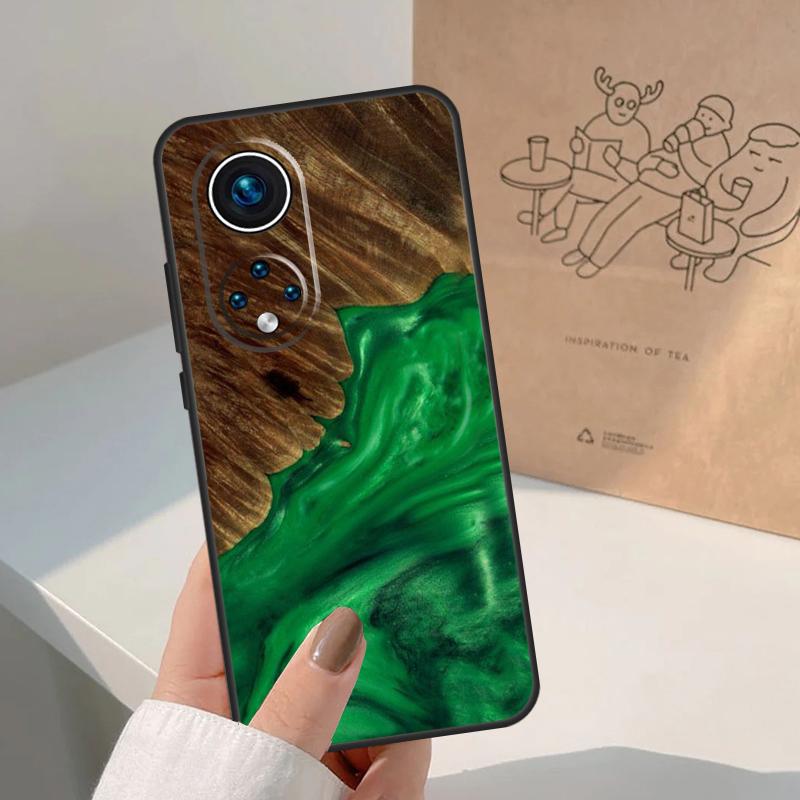 Гибридный Дерево-Смола Для Чехла Honor Magic 8 Pro 7 6 5 Lite Для Honor Win RT 200 400 50 70 90 X8b X9a X9b X9c X9d