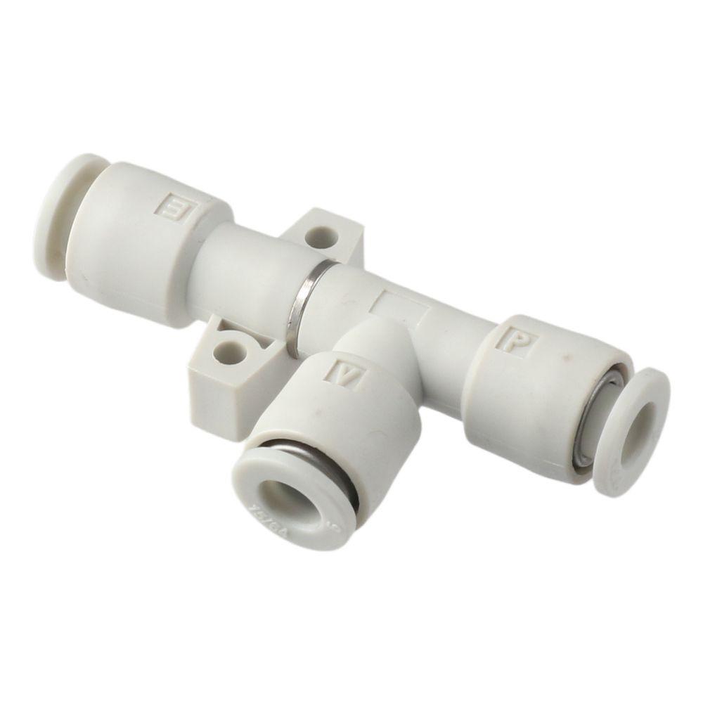 Алюминиевый ZH05DS-06-06-06 Вакуумный генератор Синяя трубка Вентури Push in On Air Vacuum Ejector Worker