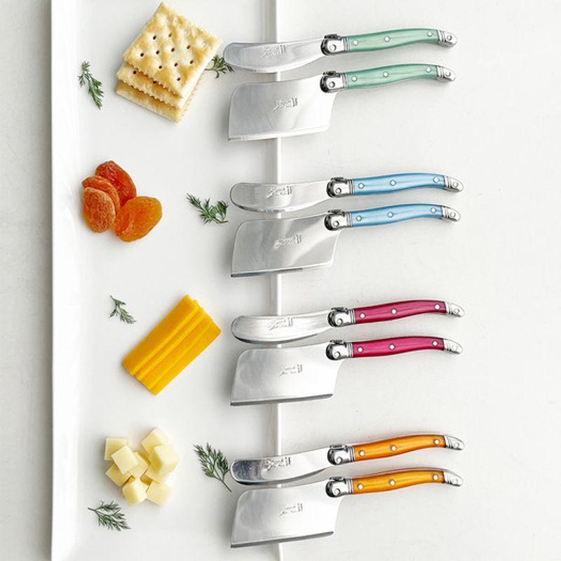 LAGUIOLE Janneron Laguiole Зеленый нож для масла и набор для нарезки сыра