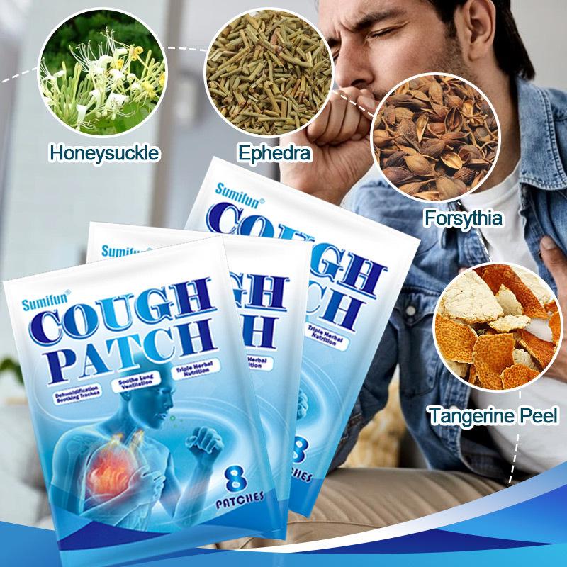 Sumifun 8 шт./пакет, медицинские пластыри, наклейка на пупок, акупунктурные пластыри, пластыри от кашля