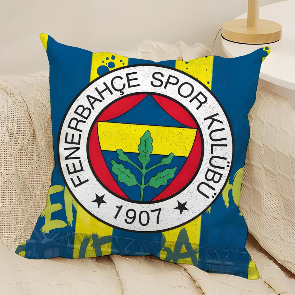 Крутая наволочка FF FenerbahceS из натурального льна, двусторонняя печать, декоративная наволочка для дивана, дома