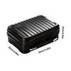 Waterproof Hardshells Travel Case For Drones Bag Controller Storage Holder Spacious Interior Travel Case