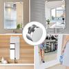 Ванные комнаты Туалетные столики Зажим для зеркала Зажим для стекла Повесить