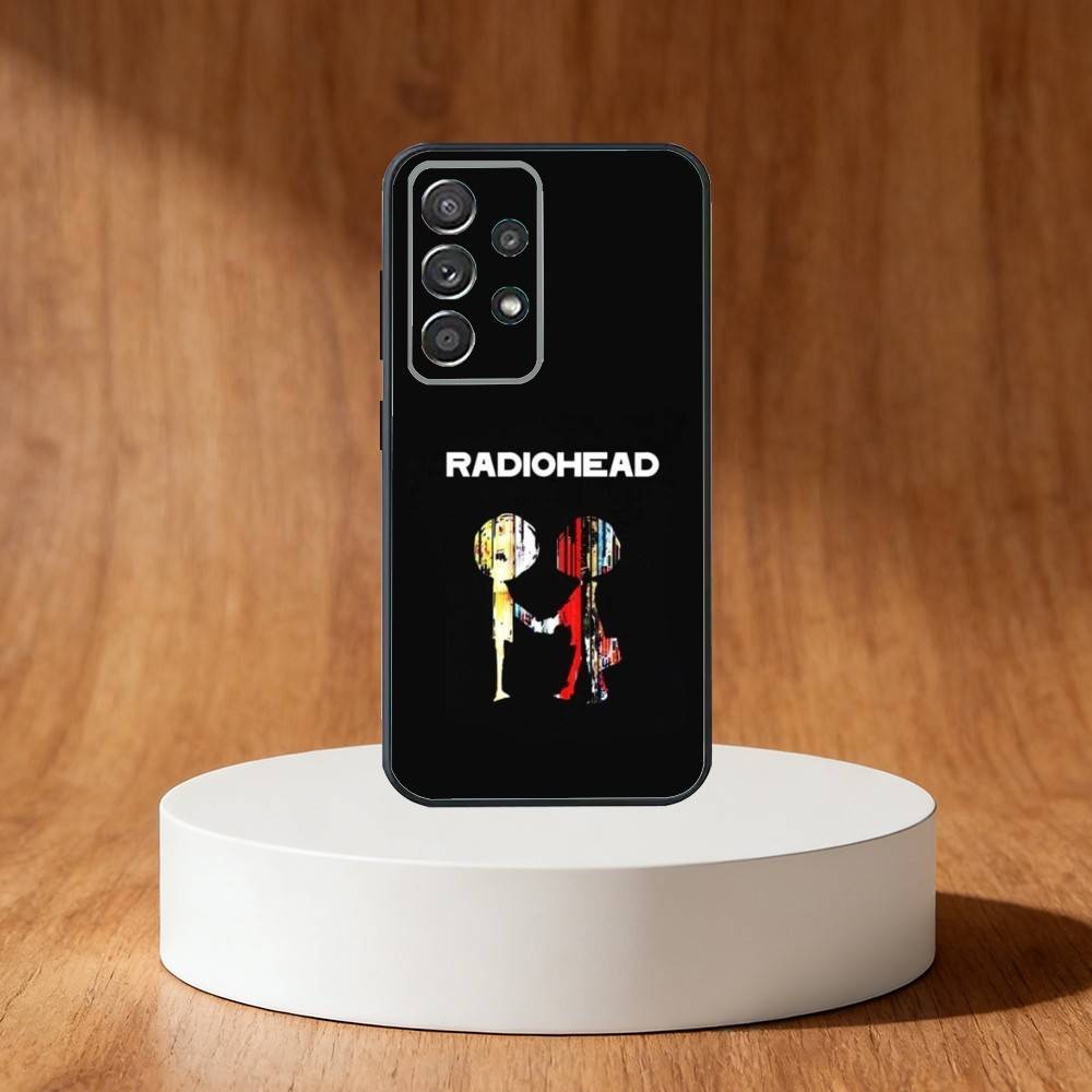Classic R-Radiohead Rap Band Phone Case For Samsung S25,S24,S21,S22,S23,S30,Ultra,S20,Plus,Fe,Note,10,9,5G Black Cover