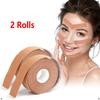2 рулона ленты для миофасциального лифтинга лица, лента для подтяжки лица, тонизирующие ремни для лица, антивозрастные патчи, наклейки против заморозков, лента для подтяжки шеи