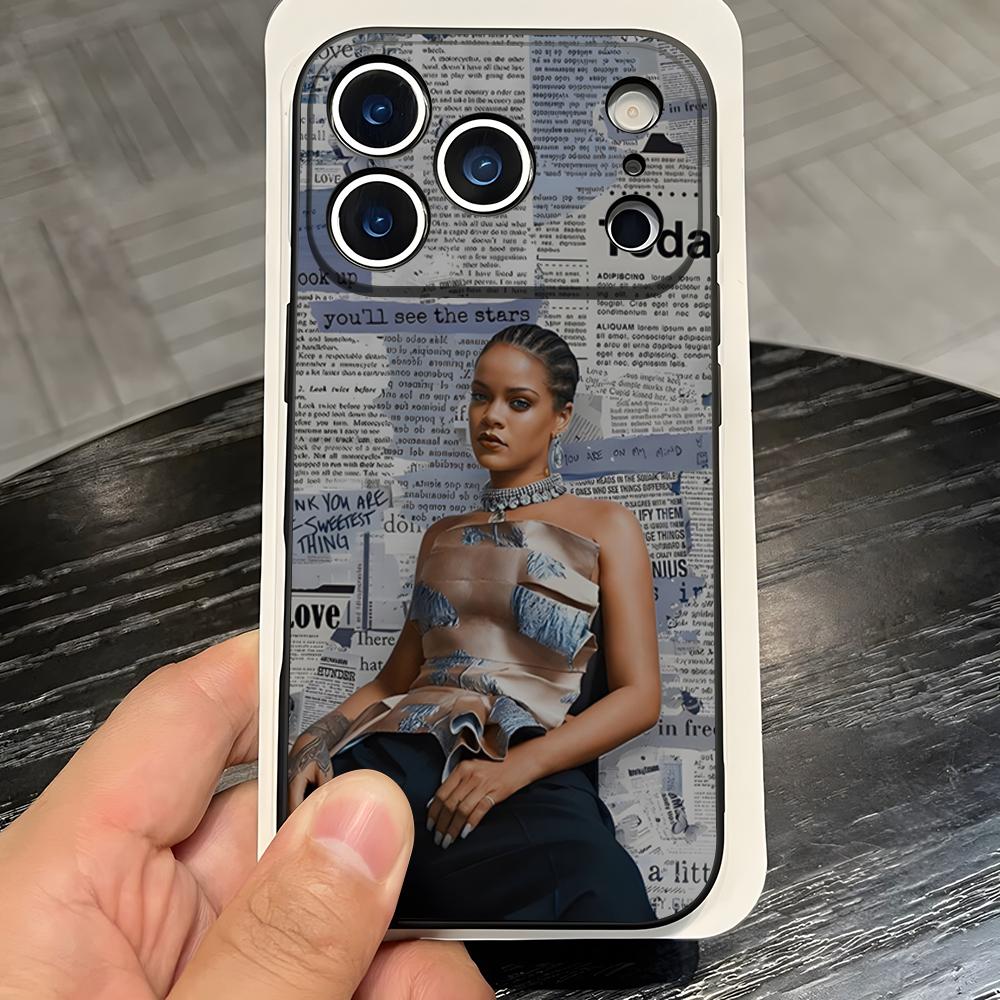 Горячая певица R-RIHANNAS Аниме Чехол для телефона Для IPhone 17 Pro Max 16 15 14 Pro Max 13 11 X Xs Xr 8 7Plus Силиконовая крышка