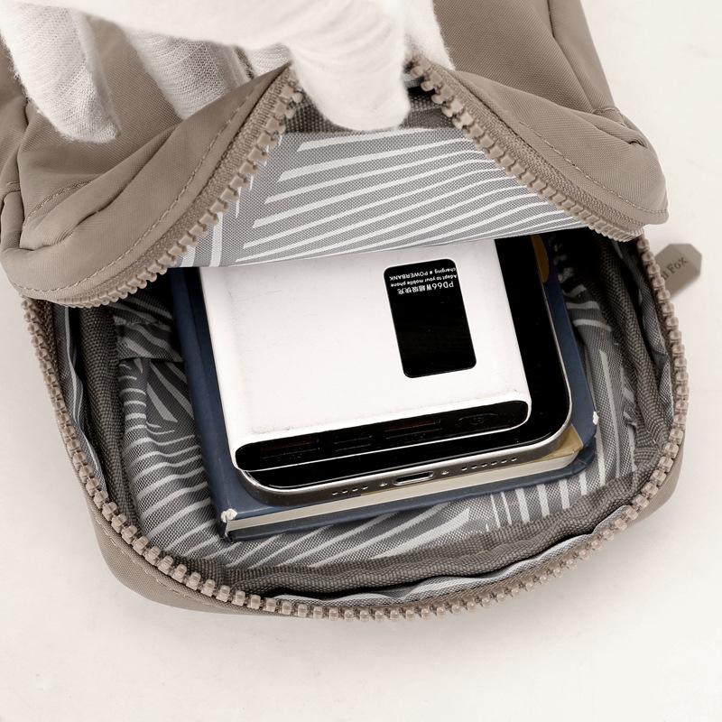 Летняя сумка-мессенджер маленькая портативная сумка для мобильного телефона с большим экраном простая и универсальная маленькая сумка для прогулок нейлон