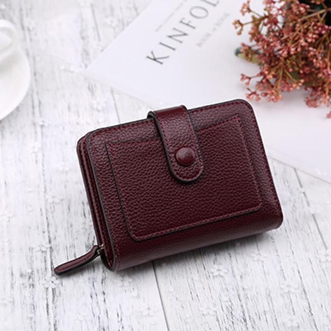 Женские кошельки Cartera, маленький кошелек, кошелек для монет, короткий кошелек на молнии, модный женский кожаный мешок для денег