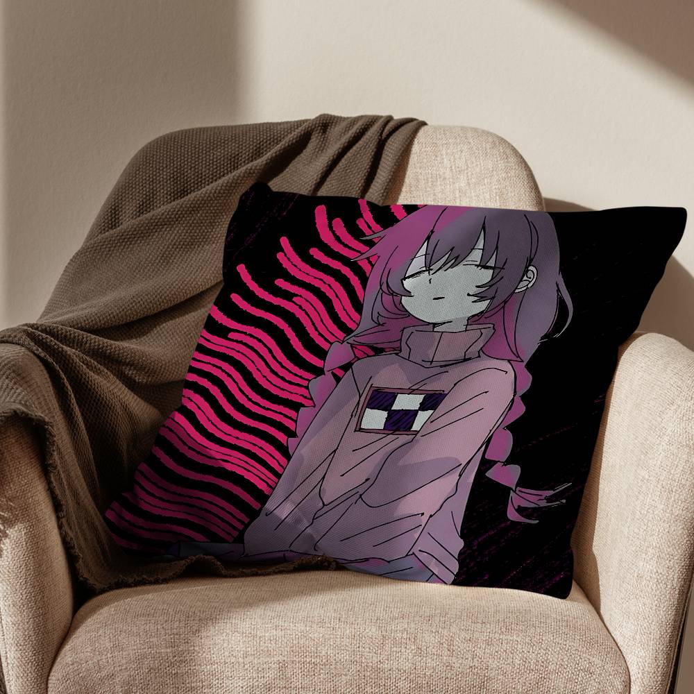 game Yume Nikki Uboa Madotsuki Print Throw Pillow Cover cm Square Cushion Case for Living Room Bedroom Decor
