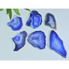 302Cts. Dyed Slice Druzy Agate Fancy Cabochon Loose Gemstone 6 Pcs Lot A-37