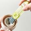 3 In 1 Cup Lid Cleaner Brush Portable Straw Cleaning Brush Crevice Bottle Brush  Household