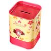 Animal Pattern Box Money Decorative Rectangle Iron Bank Saving Home
