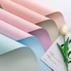 5pcs Colorful Two-sided Flower Wrapping Paper Gift Packaging Paper Birthday Party Supply Waterproof Paper Roll Party Decoration