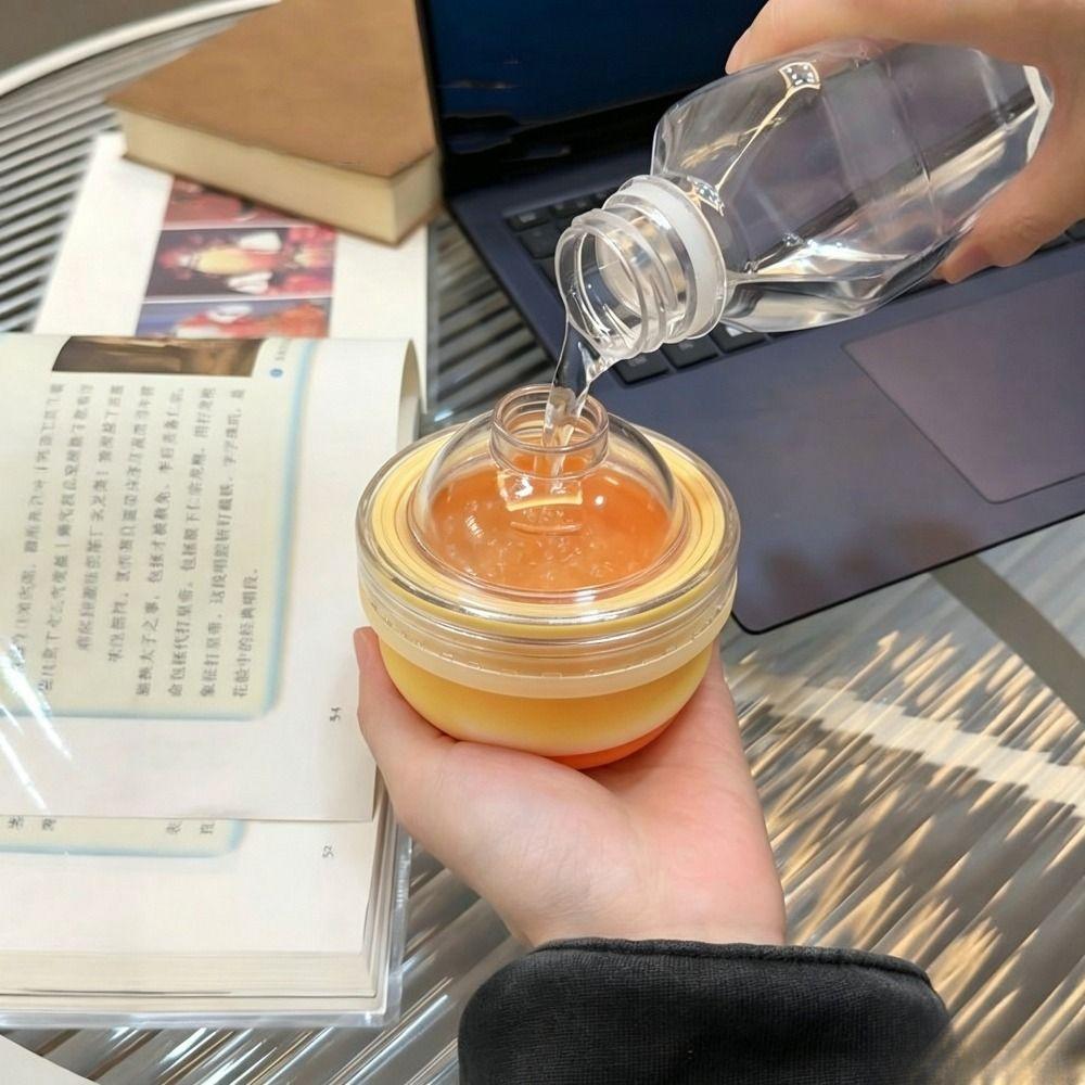 Silicone Foldable Ice Ball Cup Food Grade Collapsible Silicone Cup Portable Travel Tumbler  Office