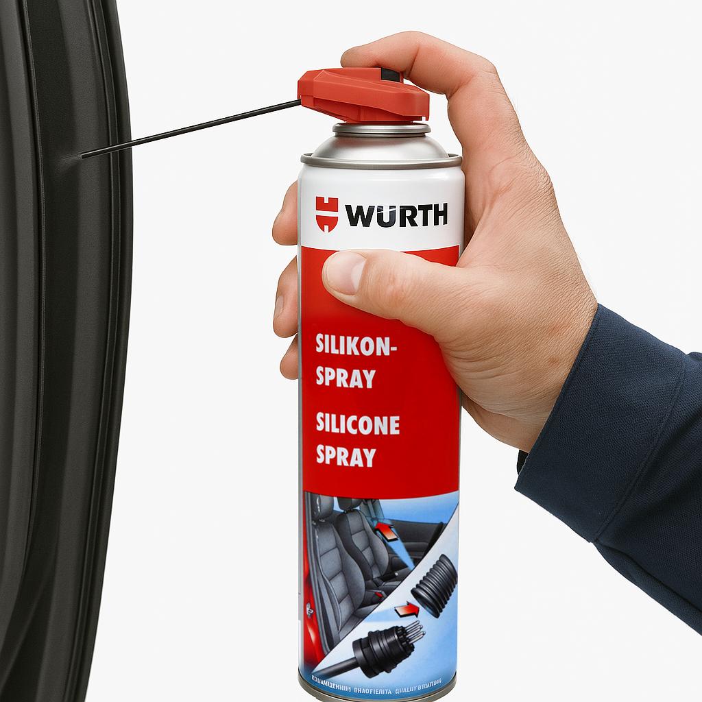 Силиконовый спрей 500 мл Wurth