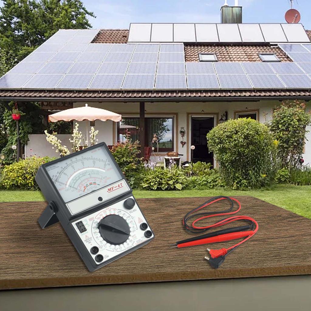 Analog Multimeter Voltmeter Ammeter Ohmmeter Battery Tester Suitable for Various Applications Easy To Understand Readings