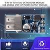 Горячая плата схемы зарядки с USB-выходом 0,9 В-5 В, повышающий модуль, повышающий преобразователь напряжения питания, DC-DC, зарядное устройство для Power Bank