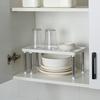 Telescopic Shoe Rack Shelf Under Sink Cabinet Dish Rack Seasoning Shelf Kitchenware Storage Rack