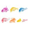 10Pcs/lot Multicolors Koi Fish Animal Miniatures Mini Figurine Fish Tank Fairy Garden Decoration Moss Terrarium Micro Landscape