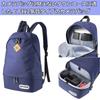 ТОВАРЫ ДЛЯ АУДИТОРИИ Сумка для фотокамеры Camera Daypack 03 Отдельные верхняя и нижняя части для повседневного использования Темно-синий 2ODCDP03NV