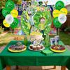 Cartoon Party Decorations & Cartoon Party Tableware Set - Cartoon Birthday Banner Balloons Plates Napkins etc Cartoon Birthday Party Supplies for Kids
