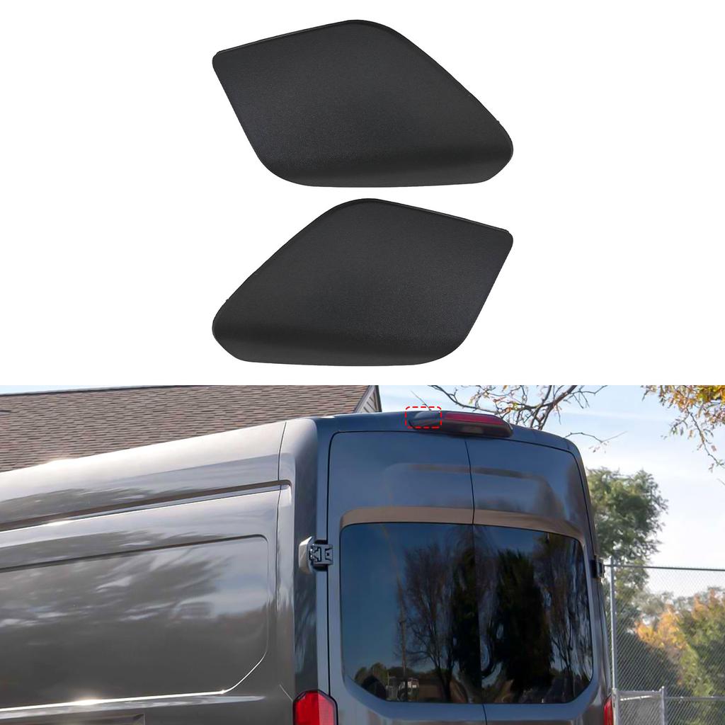 Vehicle Customization Brake Light Trim Cover Black Trim OEM Number JK4Z 13A613-AE Weather Resistant Direct Replacement Fit