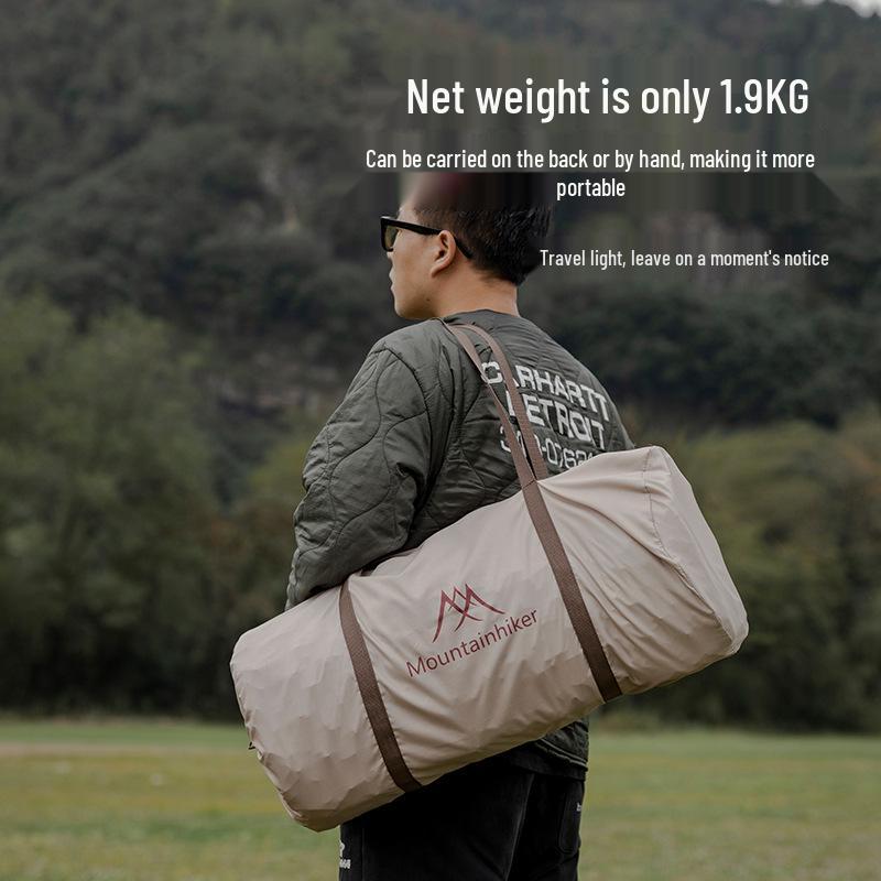 Надувная кровать для горного туризма и кемпинга на открытом воздухе со встроенным насосом – Легкий и удобный матрас