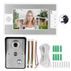 7in Wired Video Doorbell Intercom TFT Screen Night Vision Remote Access System