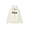 Fila Classic Loose Logo Casual Fleece Hoodie Unisex Hoodies Milk-Salt-White F51U248298F-IV