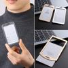 Exhibition Office School Vertical ID Business Case Aluminum Alloy Name Card Work Card Holders