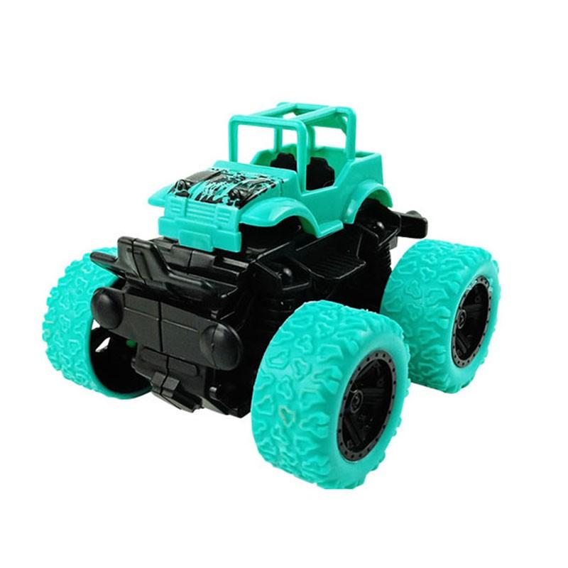 Children's Educational Toys Engineering Car Model Boy Inertial Four-wheel Drive Off-road Vehicle Car -8 Pieces