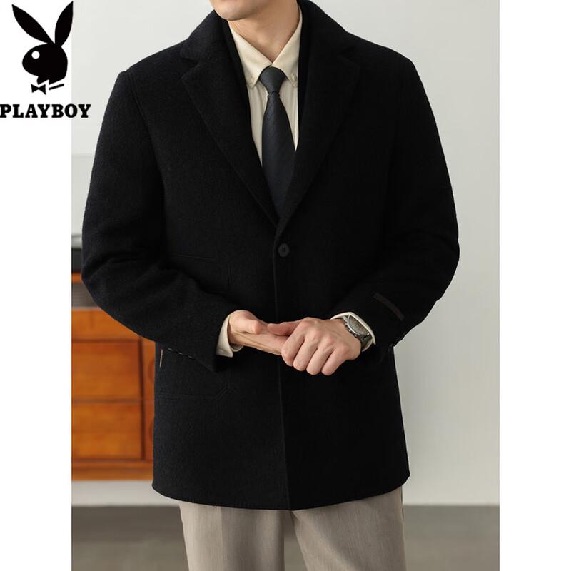 PLAYBOY Мужское деловое пальто из смесовой шерсти и кашемира