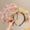 Cloth Quanzhou Head-pinned Flower Headdress Garland Simulation Flower Hair Band Hair Accessories Photograph Props