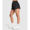 Gymshark Buckle Waisted Shorts Black B8a9u Bb2j