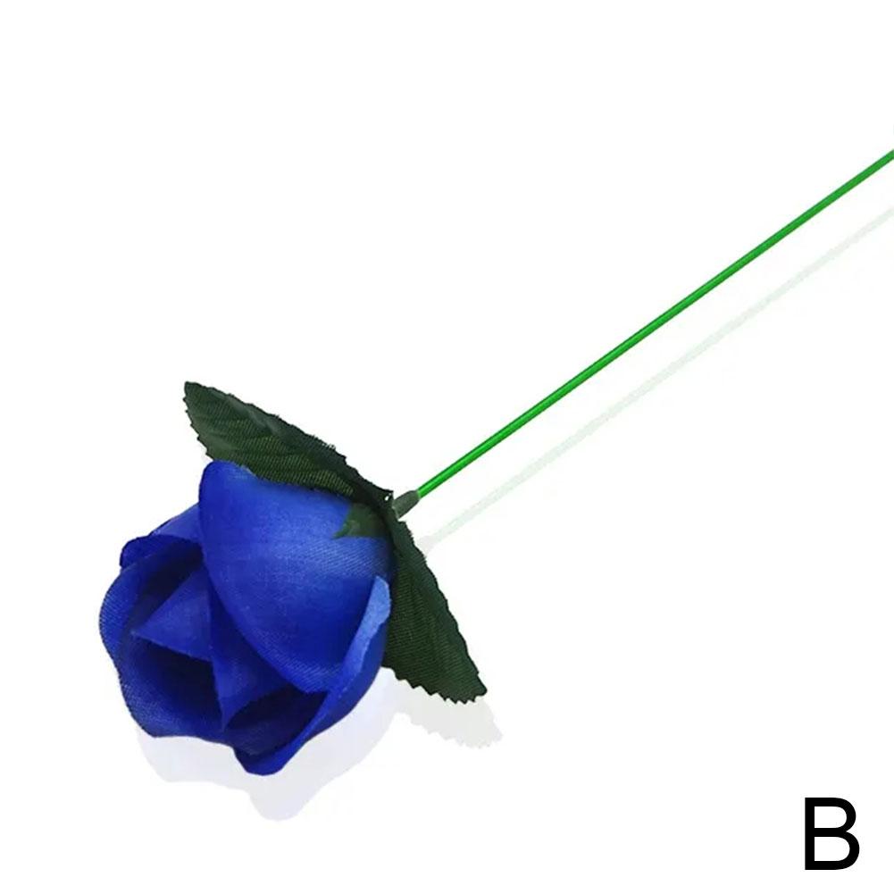 5/10 шт. Профессиональные реквизиты для иллюзий Мага, Палочка-Факел, Превращающаяся в Цветок-Факел, Превращающаяся в Розу-Огонь, Магический Трюк, Гиммик, Появляющийся Цветок из Пламени