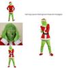 Halloween And Christmas Grinch Stole Christ Cosplay Costume Accessory Set For Party Wear