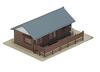 KATO N Gauge Railway Official Building 2 Houses Completed Product Railway Model Supplies 23-235